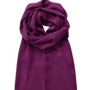 NWT Deep Purple Cashmere Scarf